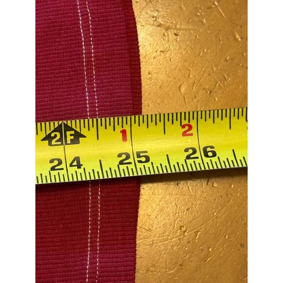 Alp N Rock NWT Remi Turtleneck Shirt Colorblock Ribbed Red Cream Size Small - Picture 11 of 11